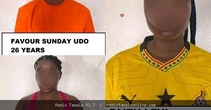 Upper East Region: Three Nigerians arrested over alleged human trafficking, forced prostitution