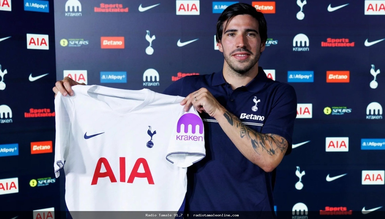 SANDRO TONALI COMPLETES £100M SWITCH TO SPURS