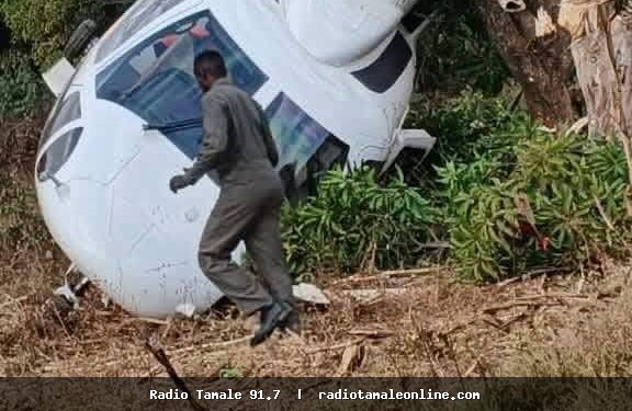 Zambia Vice President escapes injury after helicopter accident