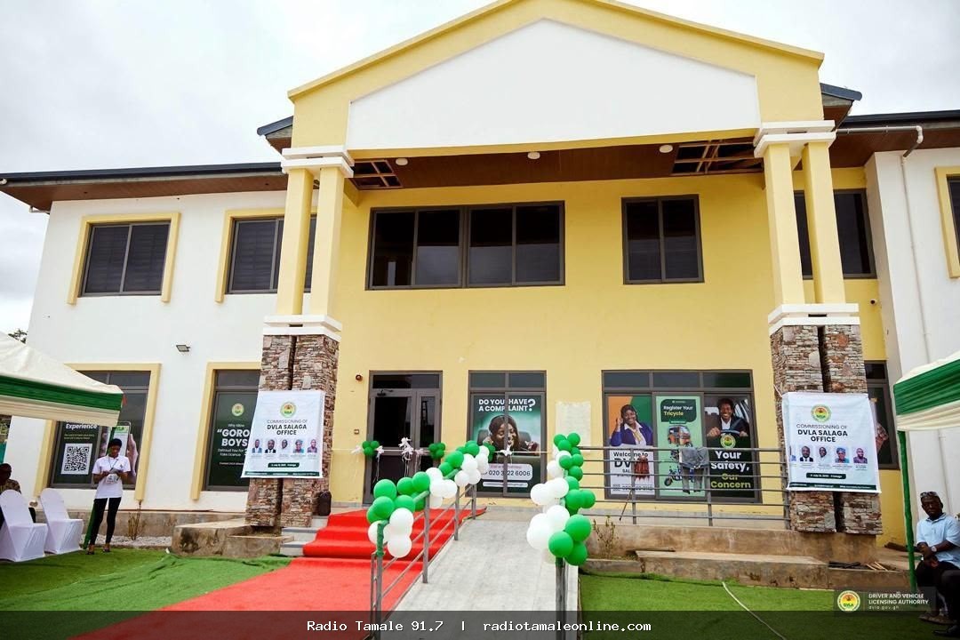 DVLA Commission New District Office in Salaga