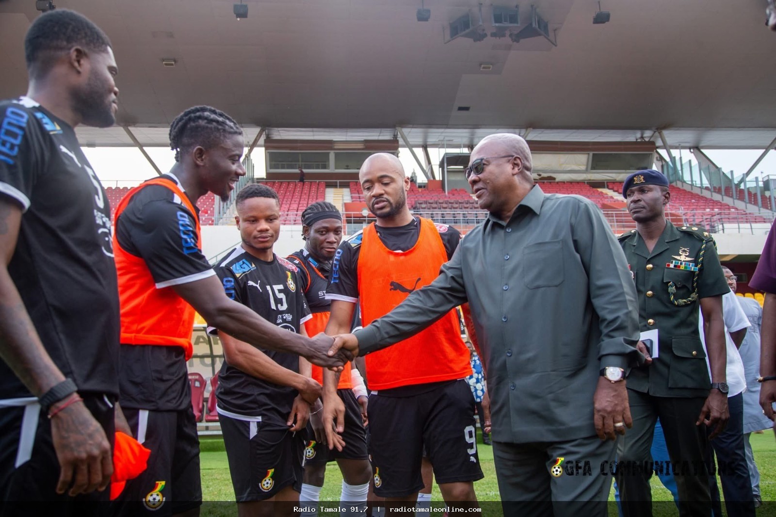 'Keep this team and we will win AFCON, World Cup' – President Mahama backs Black Stars continuity