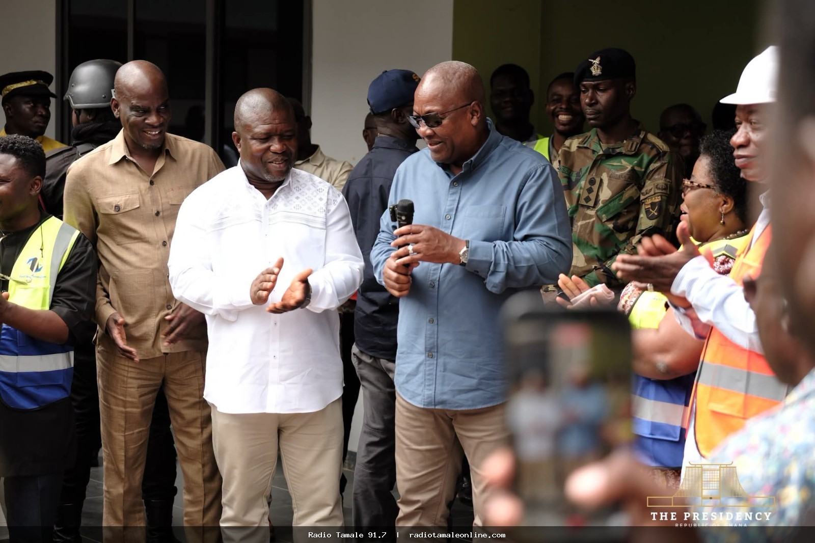 President Mahama inspects UHAS lab complex, pledges support for health research