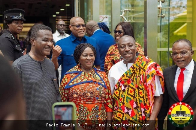 Afenyo-Markin hands over Ghana’s ECOWAS Parliament leadership to Ricketts-Hagan