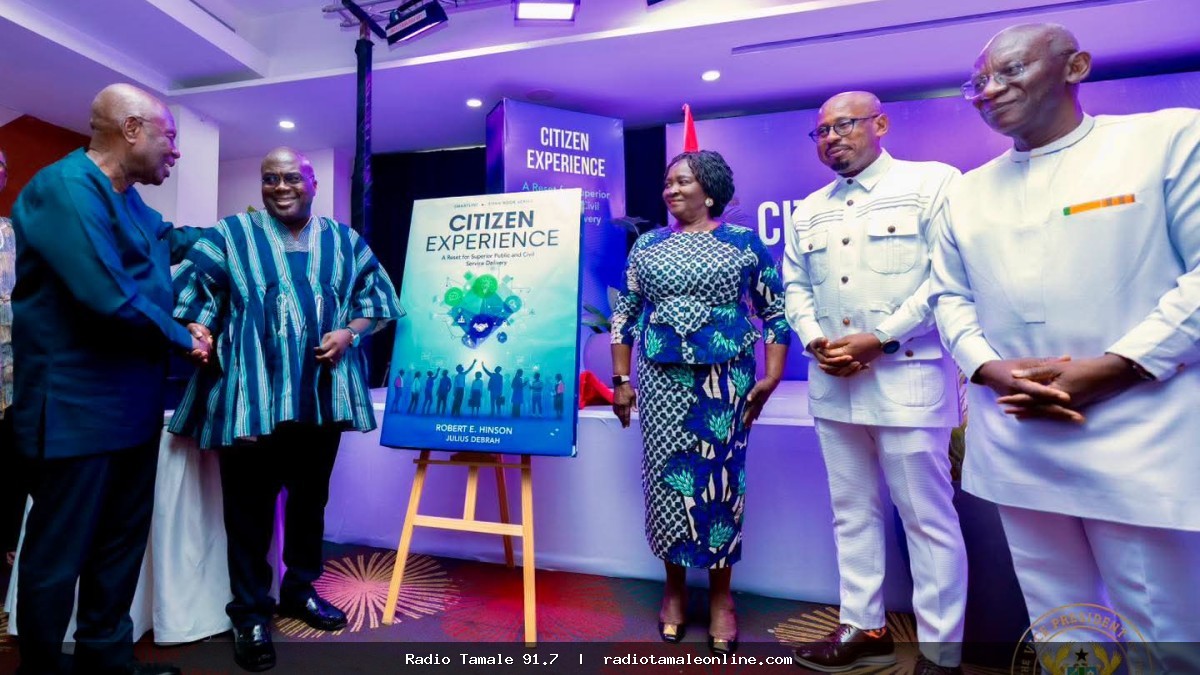 Vice‑President urges citizen‑centred public service at book launch
