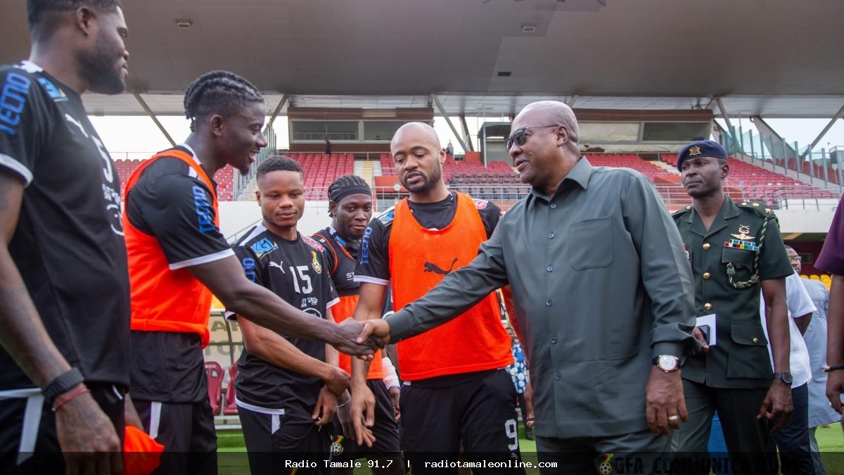 'Keep this team and we will win AFCON, World Cup' – President Mahama backs Black Stars continuity