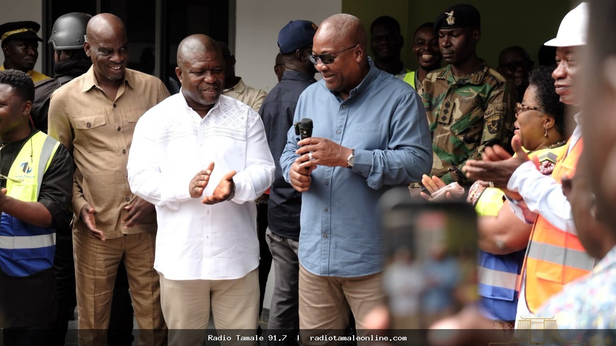 President Mahama inspects UHAS lab complex, pledges support for health research