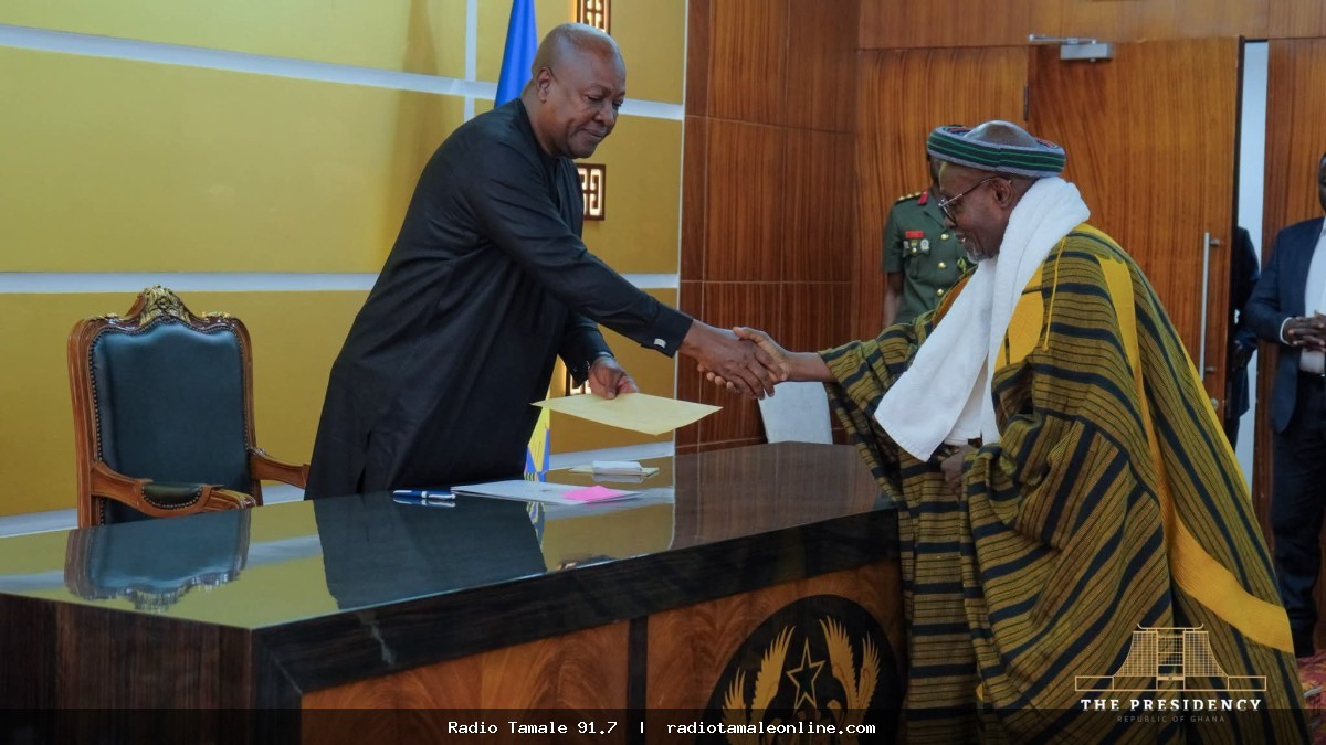 President Mahama mourns Ya-Na Abukari II, describes his passing as a national loss
