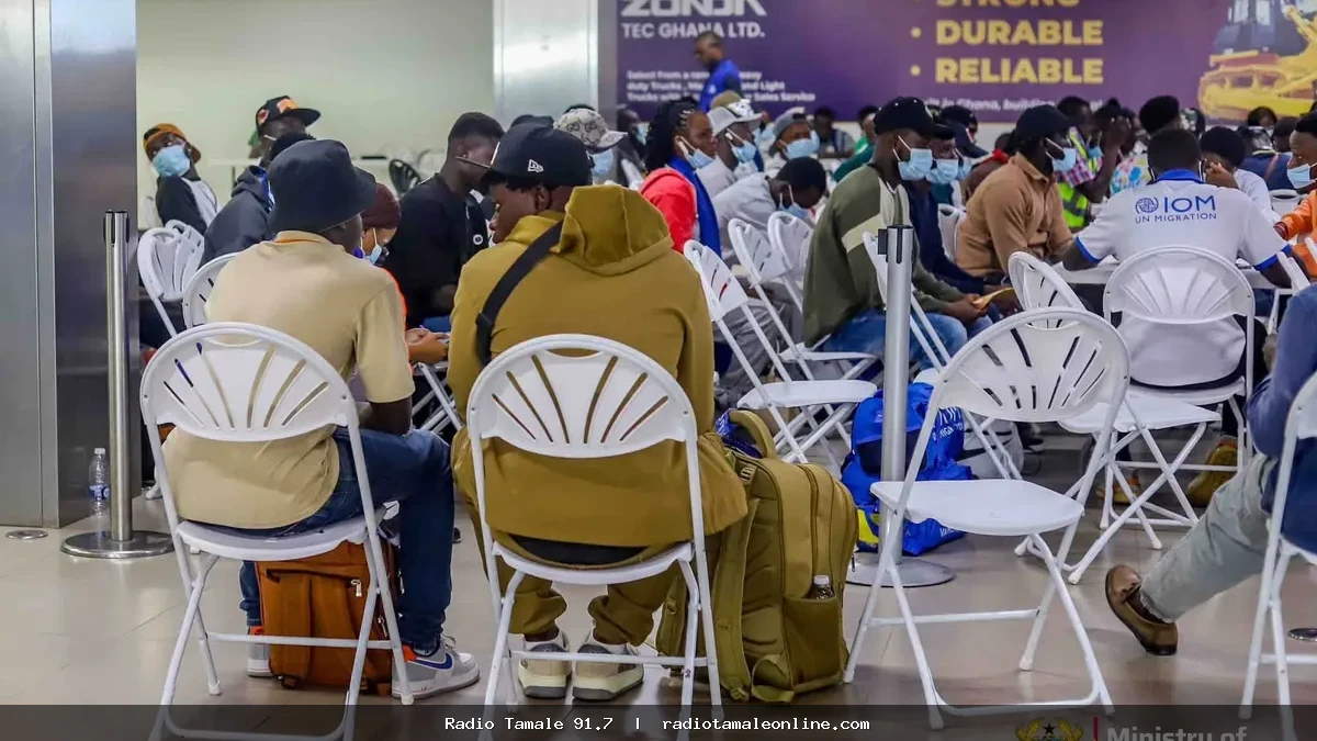 180 Ghanaians repatriated from Libya